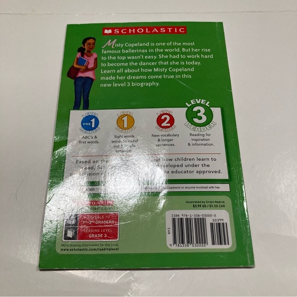 Scholastic Misty Copeland book - Picture 4 of 4